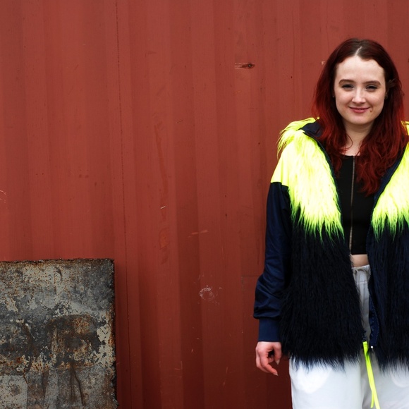 NIKE NikeLab X Sacai Plush Women's Windrunner Jacket. Size S. - Picture 6 of 8